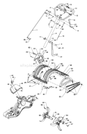 Page C Diagram and Parts List for 21A-458B401 2000 Yard Man Tiller